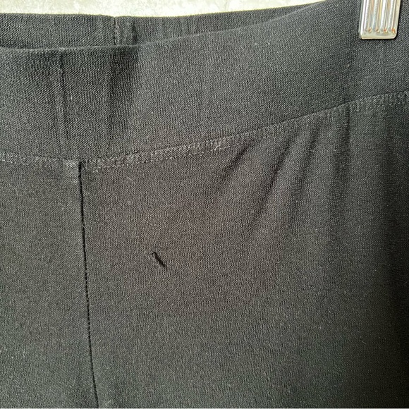 Eileen Fisher Women's XS Textured Pants. Ankle Length. Straight Leg. Business - Picture 6 of 11